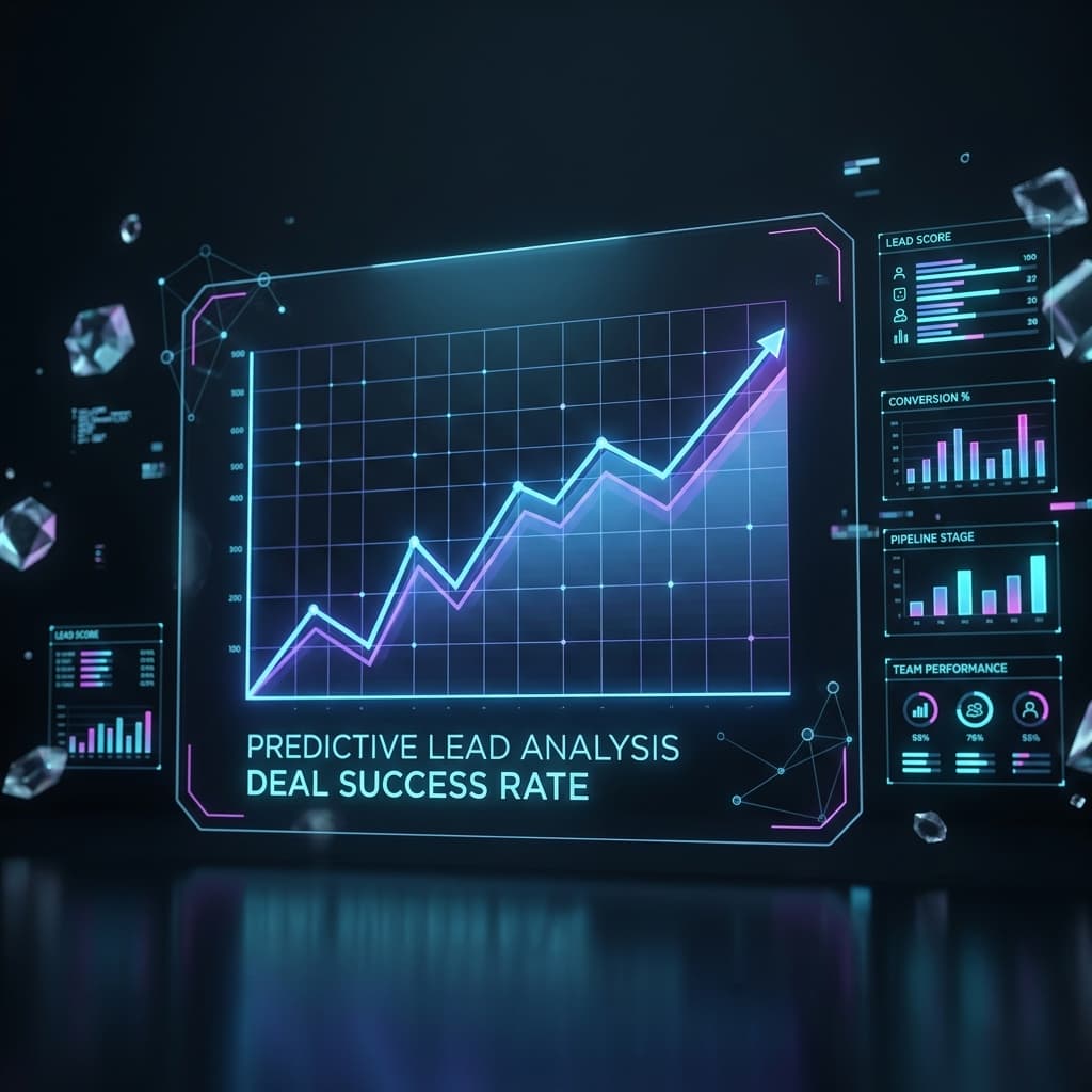 Vyre CRM AI lead scoring and automation showcase