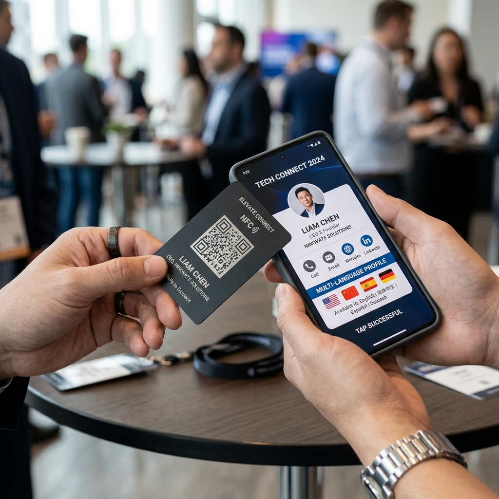 Free Digital Business Card with Lead Capture, UPI Payments & NFC Upgrades